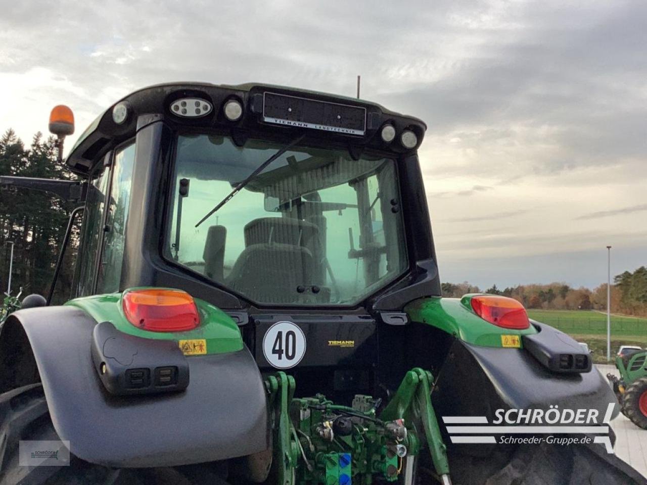 Traktor van het type John Deere 6195 M, Gebrauchtmaschine in Wildeshausen (Foto 11)