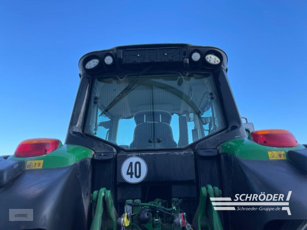 Traktor du type John Deere 6195 M, Gebrauchtmaschine en Wildeshausen (Photo 17)