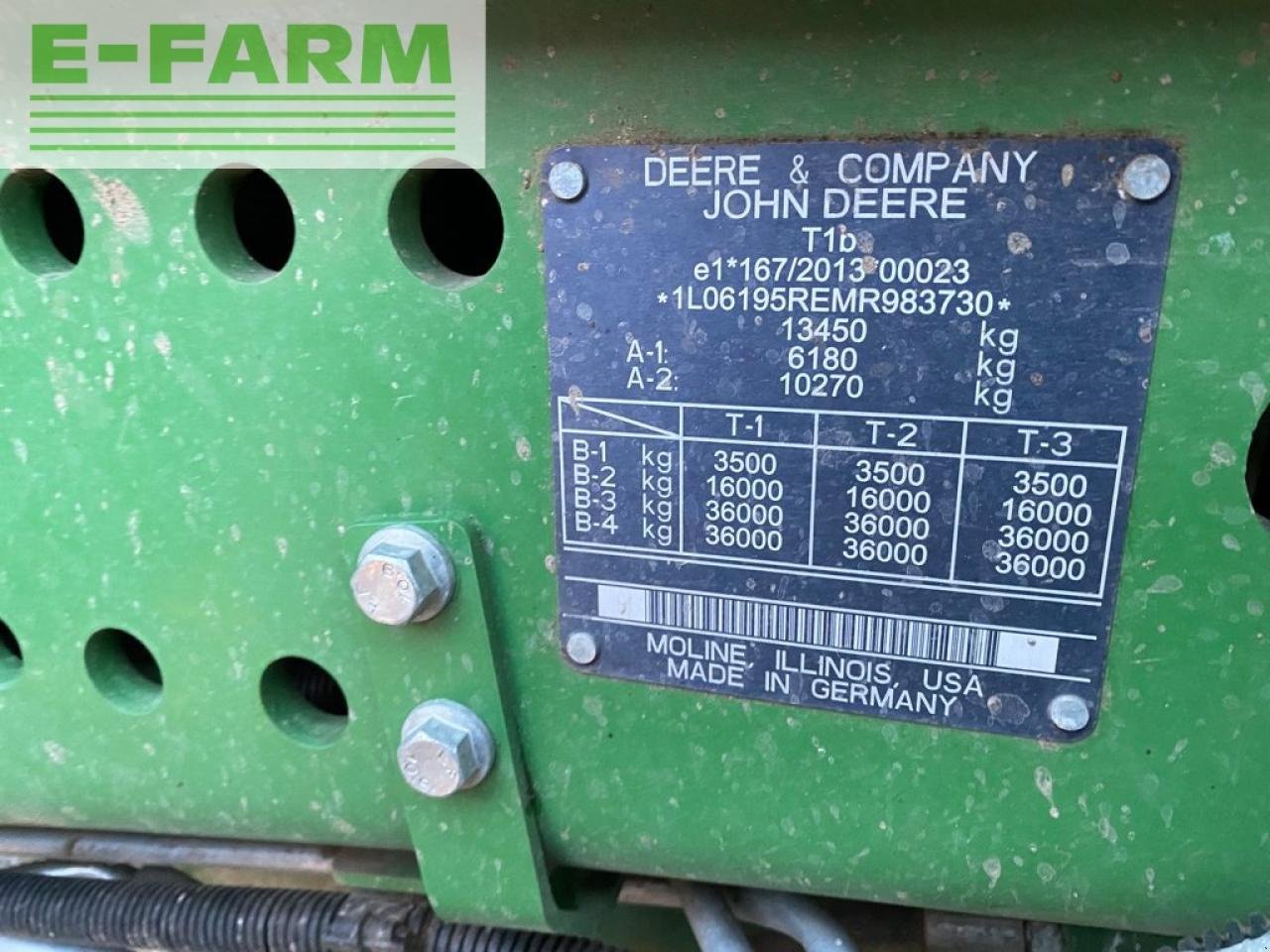 Traktor des Typs John Deere 6195 r autotrac, Gebrauchtmaschine in Ytrac (Bild 10)