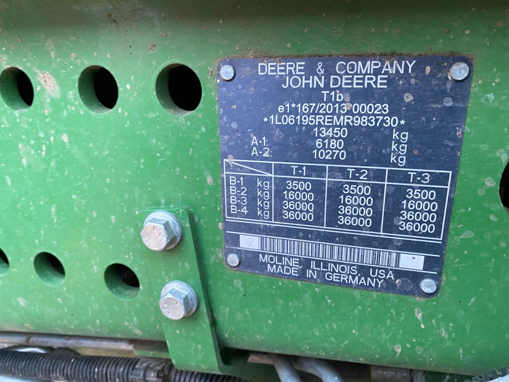 Traktor a típus John Deere 6195 R AUTOTRAC, Gebrauchtmaschine ekkor: MEYMAC (Kép 10)