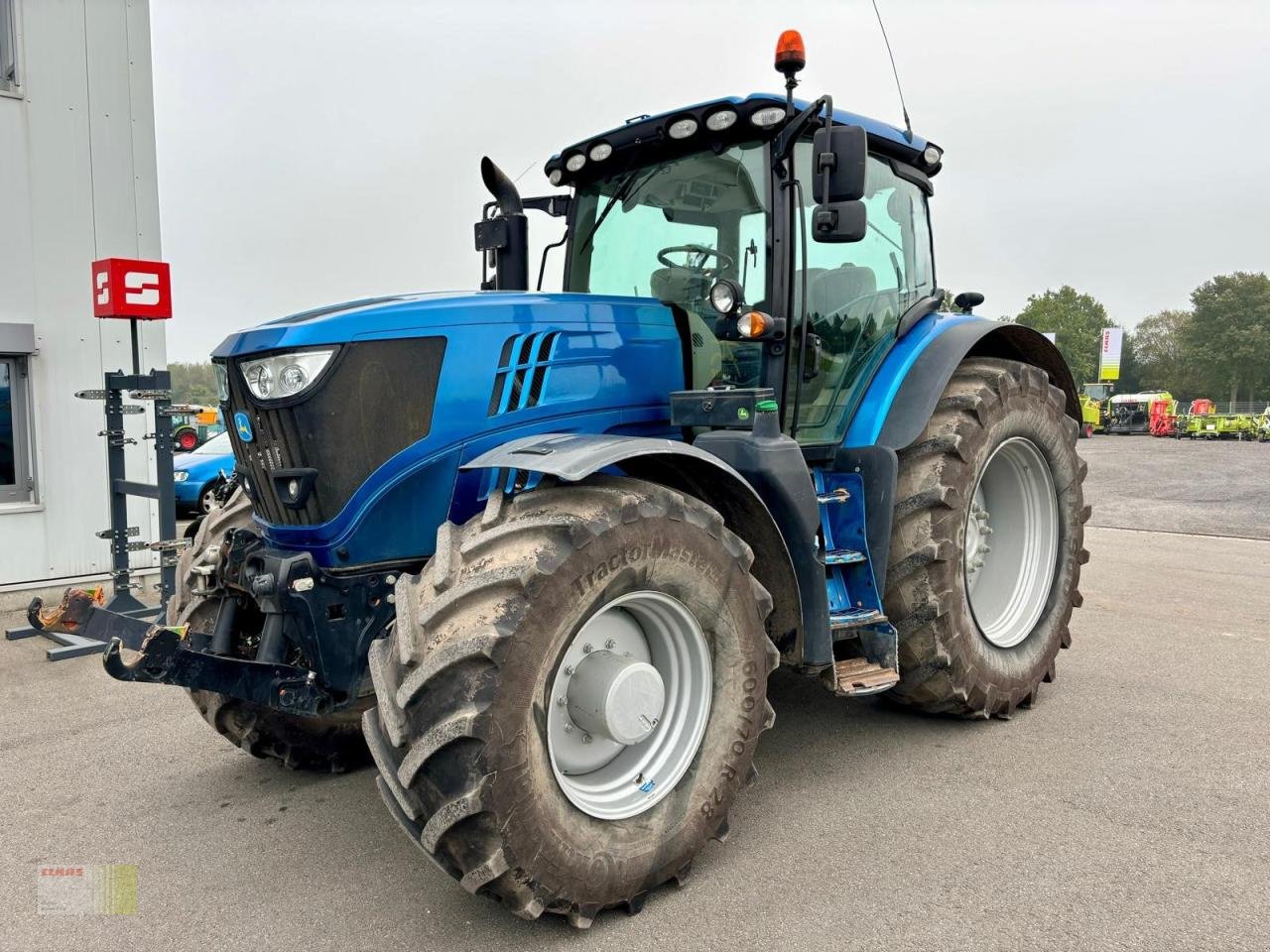 Traktor van het type John Deere 6195 R DirectDrive, Gebrauchtmaschine in Westerstede (Foto 1)