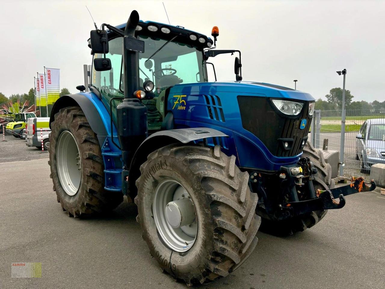 Traktor van het type John Deere 6195 R DirectDrive, Gebrauchtmaschine in Westerstede (Foto 2)