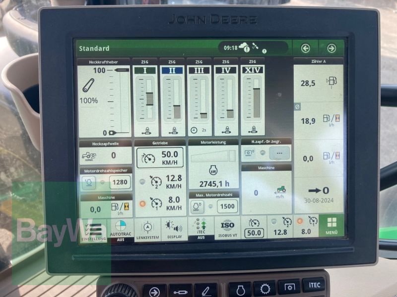 Traktor of the type John Deere 6195 R PREMIUM, Gebrauchtmaschine in Ehingen (Picture 8)