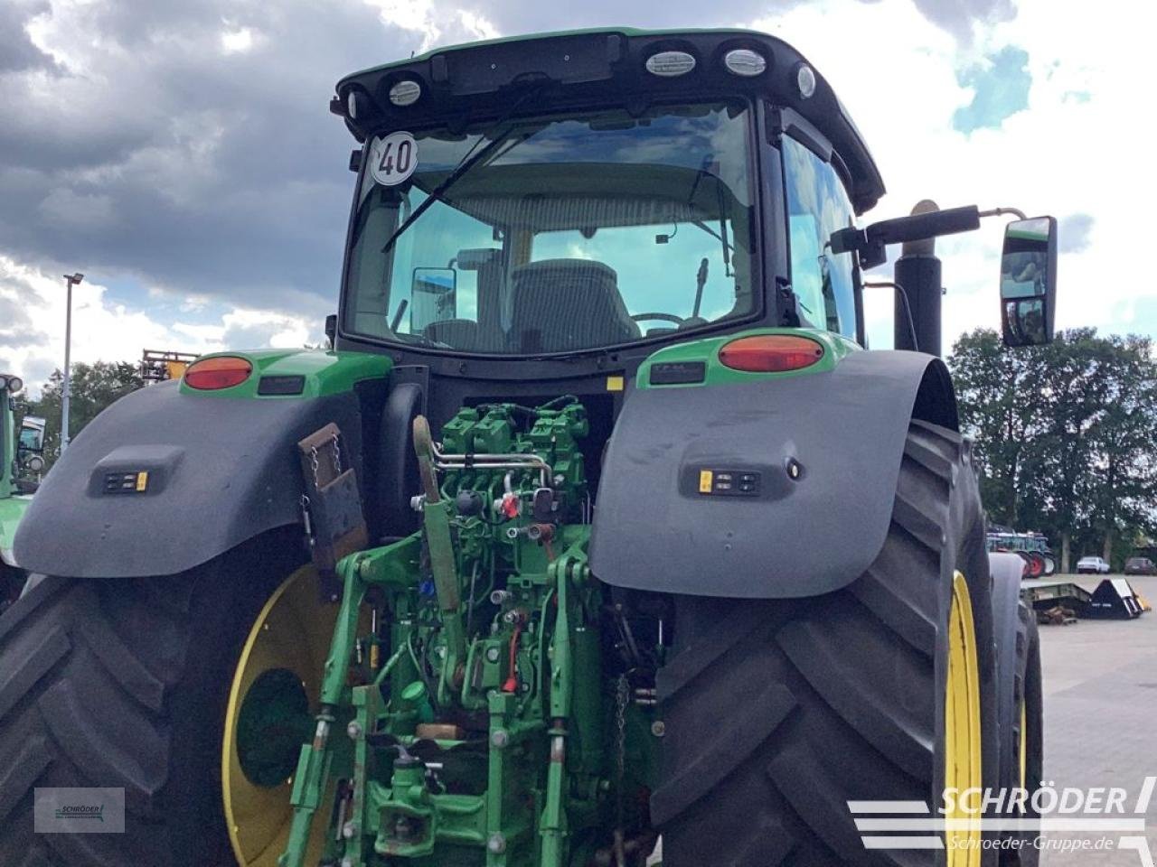 Traktor of the type John Deere 6195 R, Gebrauchtmaschine in Lastrup (Picture 5)