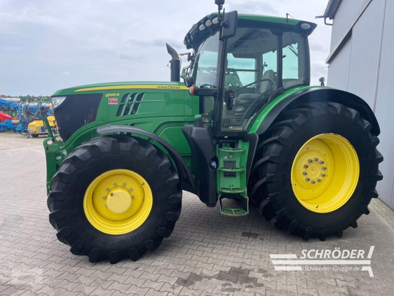 Traktor typu John Deere 6195 R, Gebrauchtmaschine v Wildeshausen (Obrázok 4)