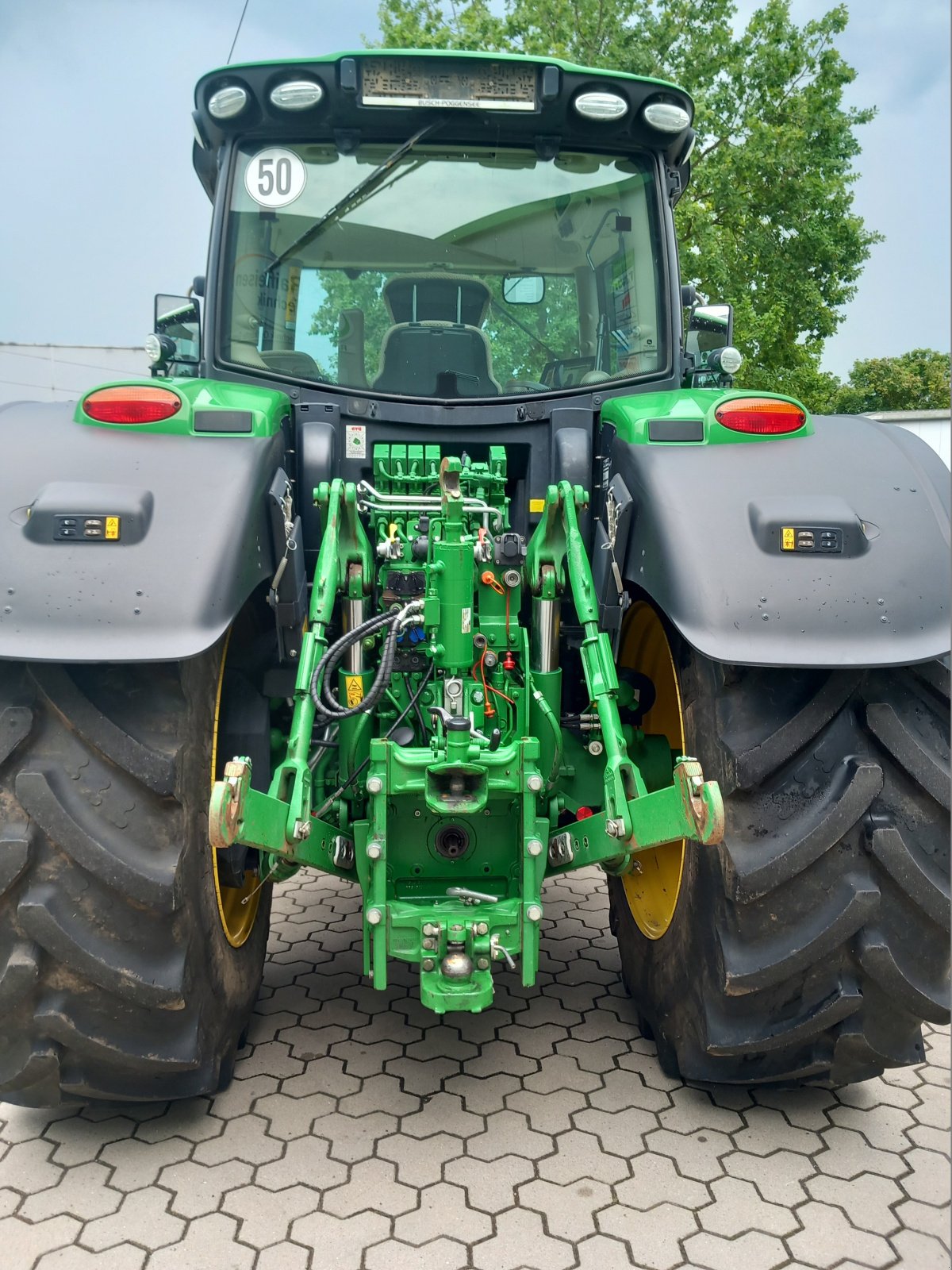 Traktor des Typs John Deere 6195 R, Gebrauchtmaschine in Preetz (Bild 4)