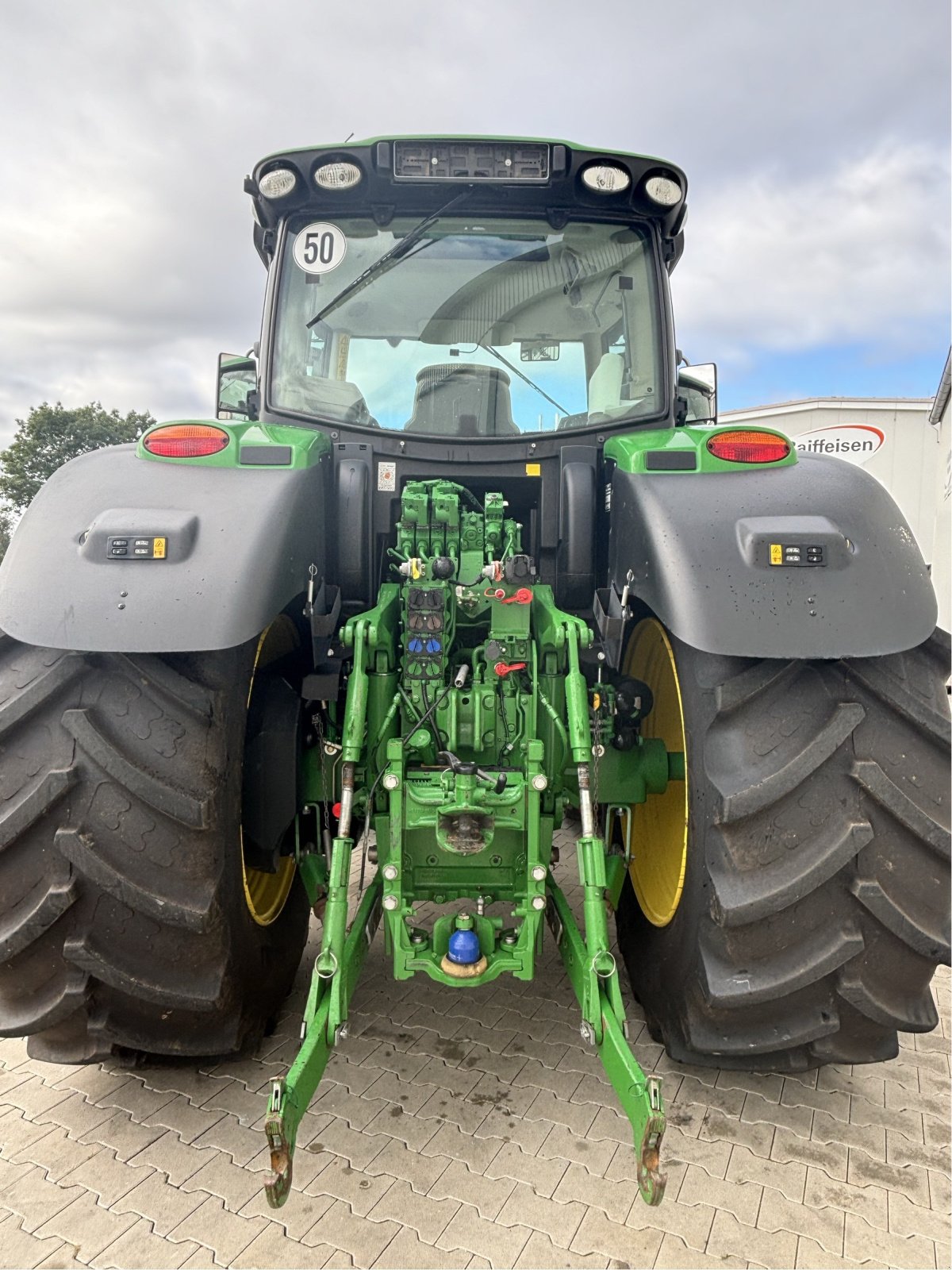 Traktor Türe ait John Deere 6195 R, Gebrauchtmaschine içinde Bad Oldesloe (resim 4)