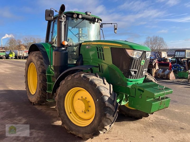 Traktor des Typs John Deere 6195M *Auto Quad*, Gebrauchtmaschine in Salsitz (Bild 9)