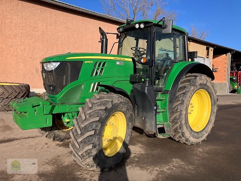 Traktor des Typs John Deere 6195M *Auto Quad*, Gebrauchtmaschine in Salsitz (Bild 3)