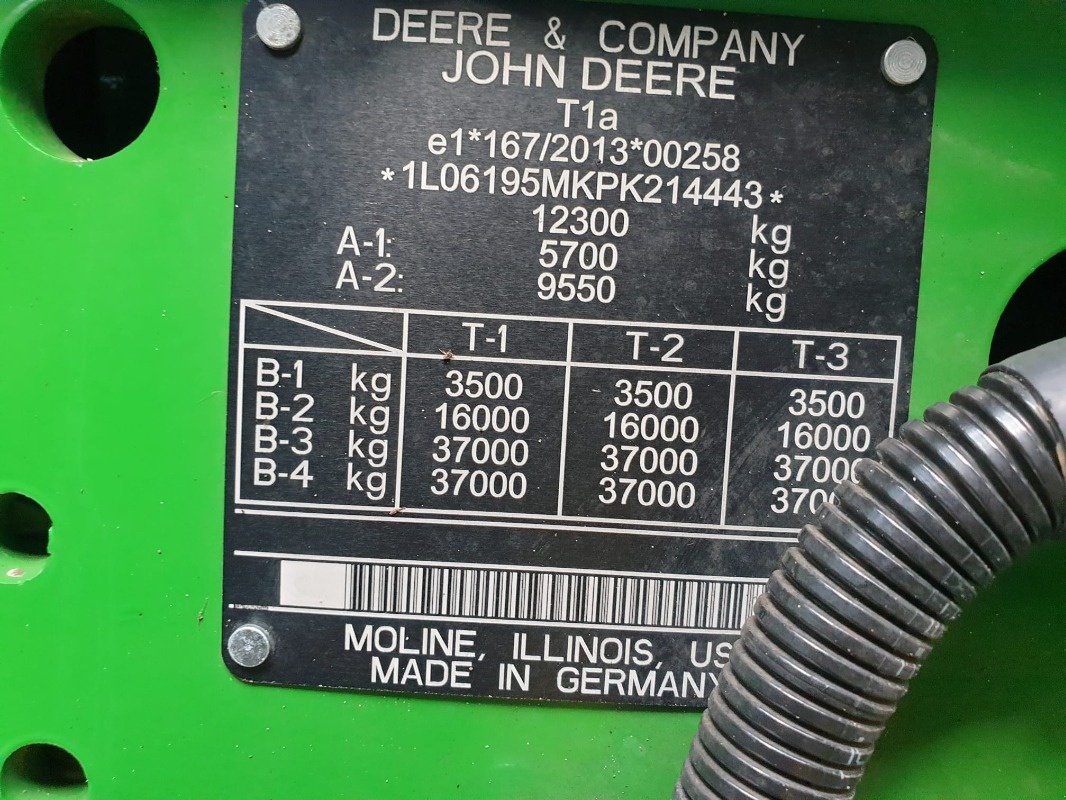 Traktor des Typs John Deere 6195M **MIETRÜCKLÄUFER**, Gebrauchtmaschine in Sittensen (Bild 14)