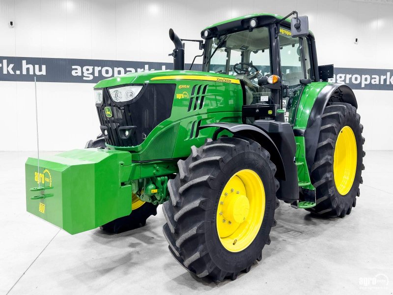 Traktor Türe ait John Deere 6195M TLS, Gebrauchtmaschine içinde Csengele (resim 1)