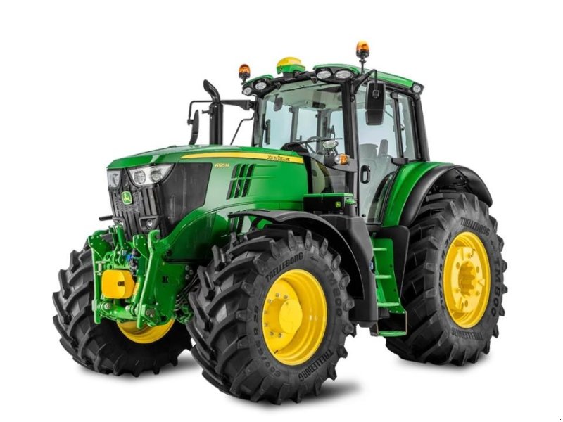 Traktor типа John Deere 6195M, Gebrauchtmaschine в Videbæk (Фотография 1)