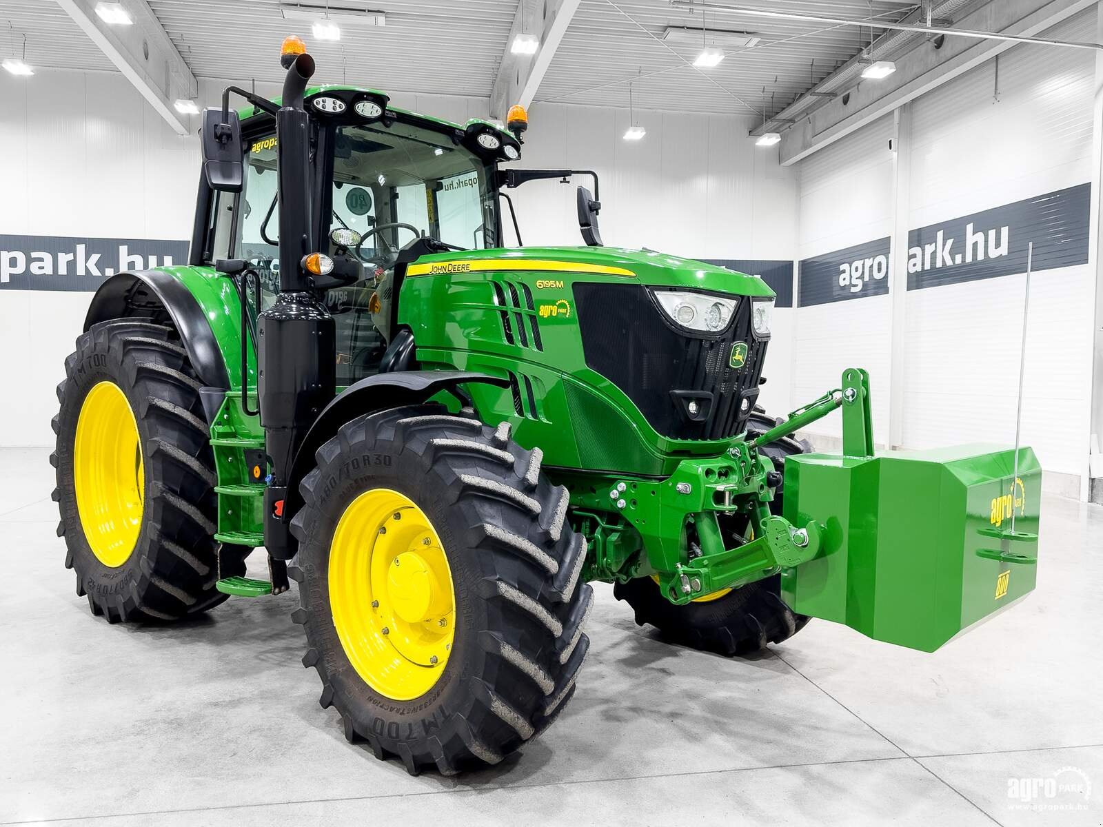 Traktor typu John Deere 6195M, Gebrauchtmaschine w Csengele (Zdjęcie 2)