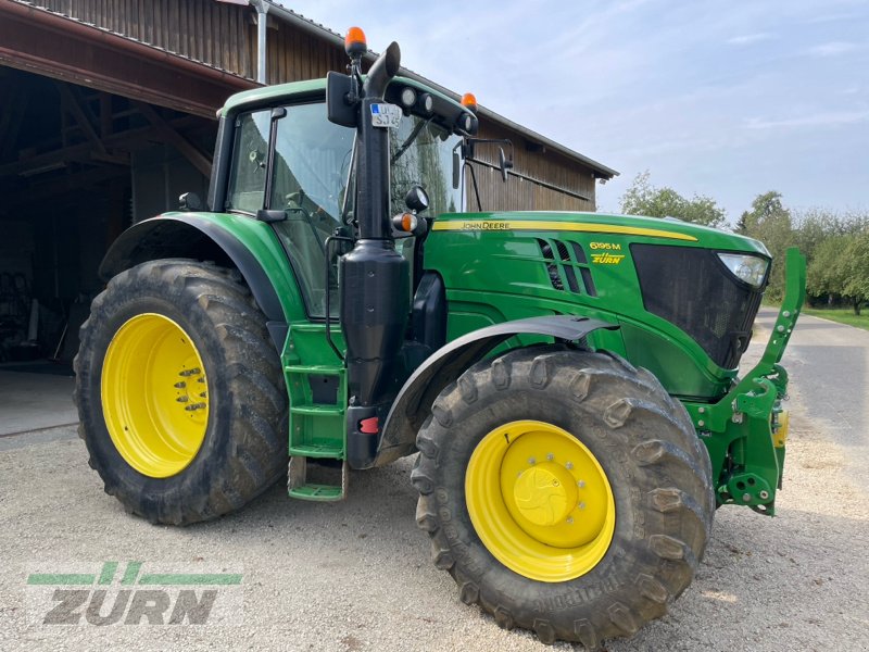 Traktor van het type John Deere 6195M, Gebrauchtmaschine in Merklingen (Foto 12)