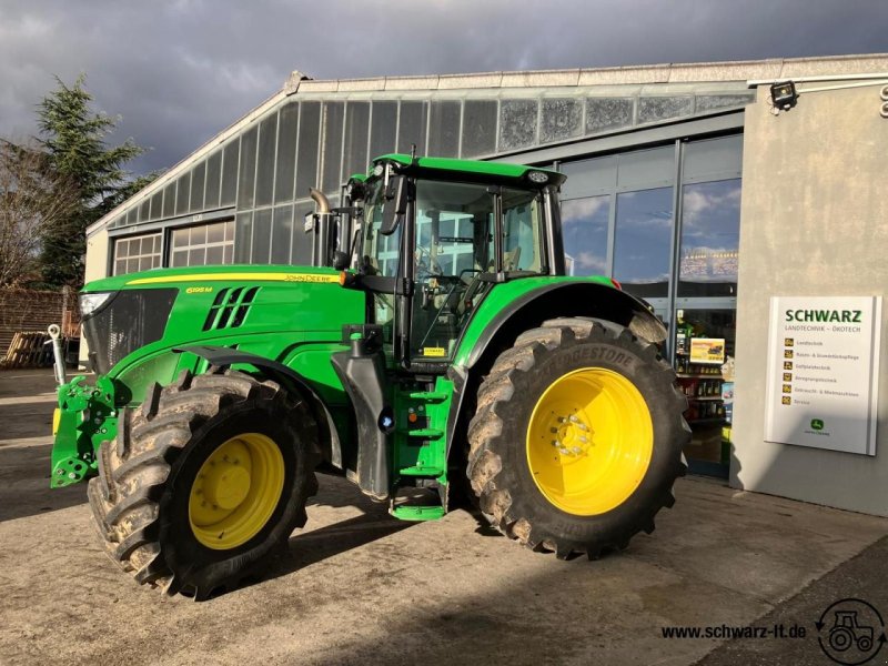 Traktor Türe ait John Deere 6195M, Neumaschine içinde Aspach (resim 1)