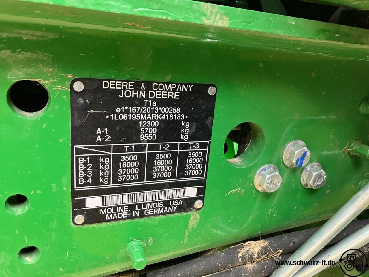 Traktor del tipo John Deere 6195M, Neumaschine en Aspach (Imagen 13)