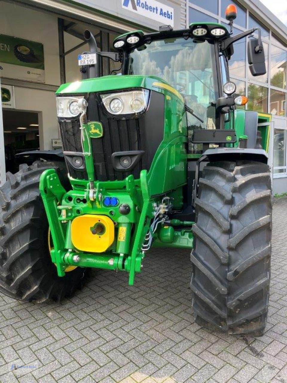 Traktor Türe ait John Deere 6195M, Gebrauchtmaschine içinde Losheim (resim 3)