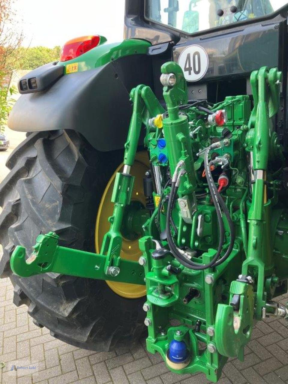 Traktor van het type John Deere 6195M, Gebrauchtmaschine in Losheim (Foto 8)