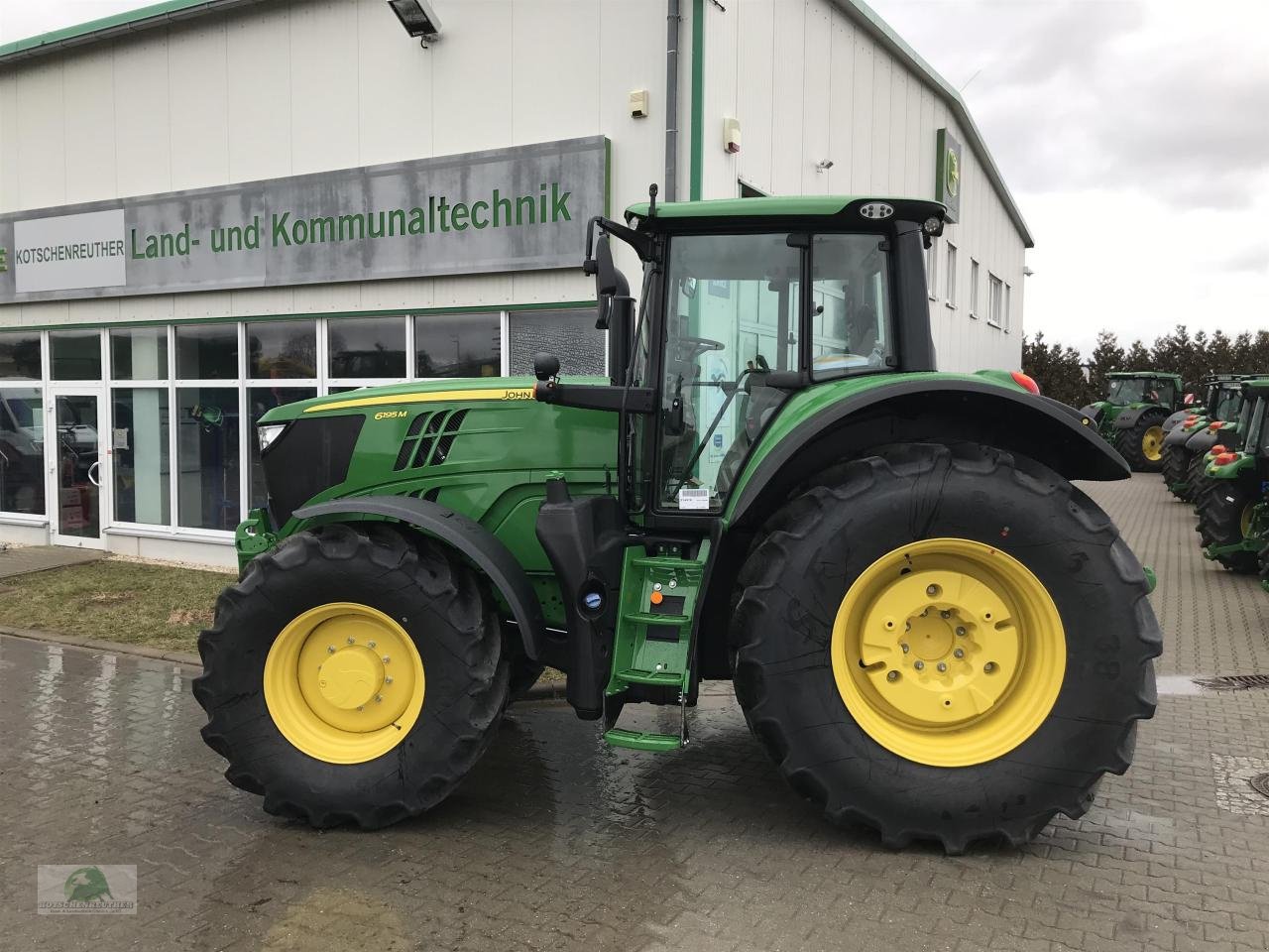 Traktor typu John Deere 6195M, Neumaschine v Triebes (Obrázok 3)