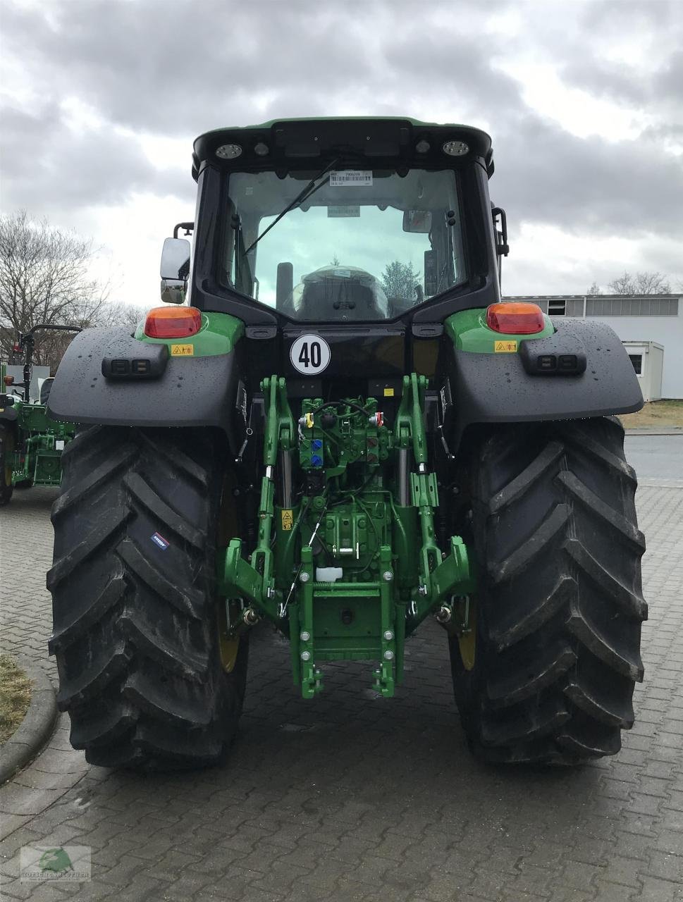 Traktor typu John Deere 6195M, Neumaschine v Triebes (Obrázok 4)