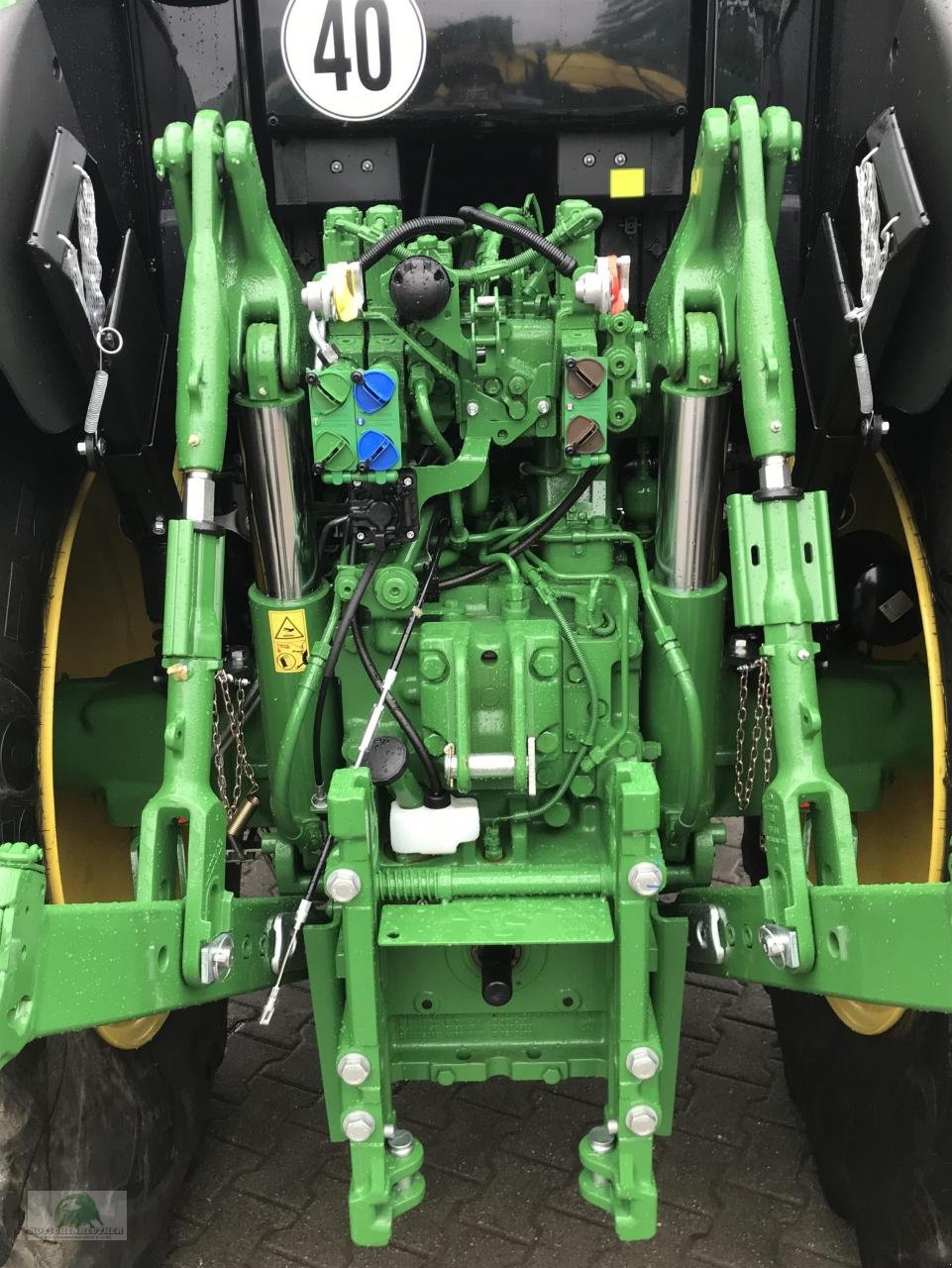 Traktor Türe ait John Deere 6195M, Neumaschine içinde Triebes (resim 5)