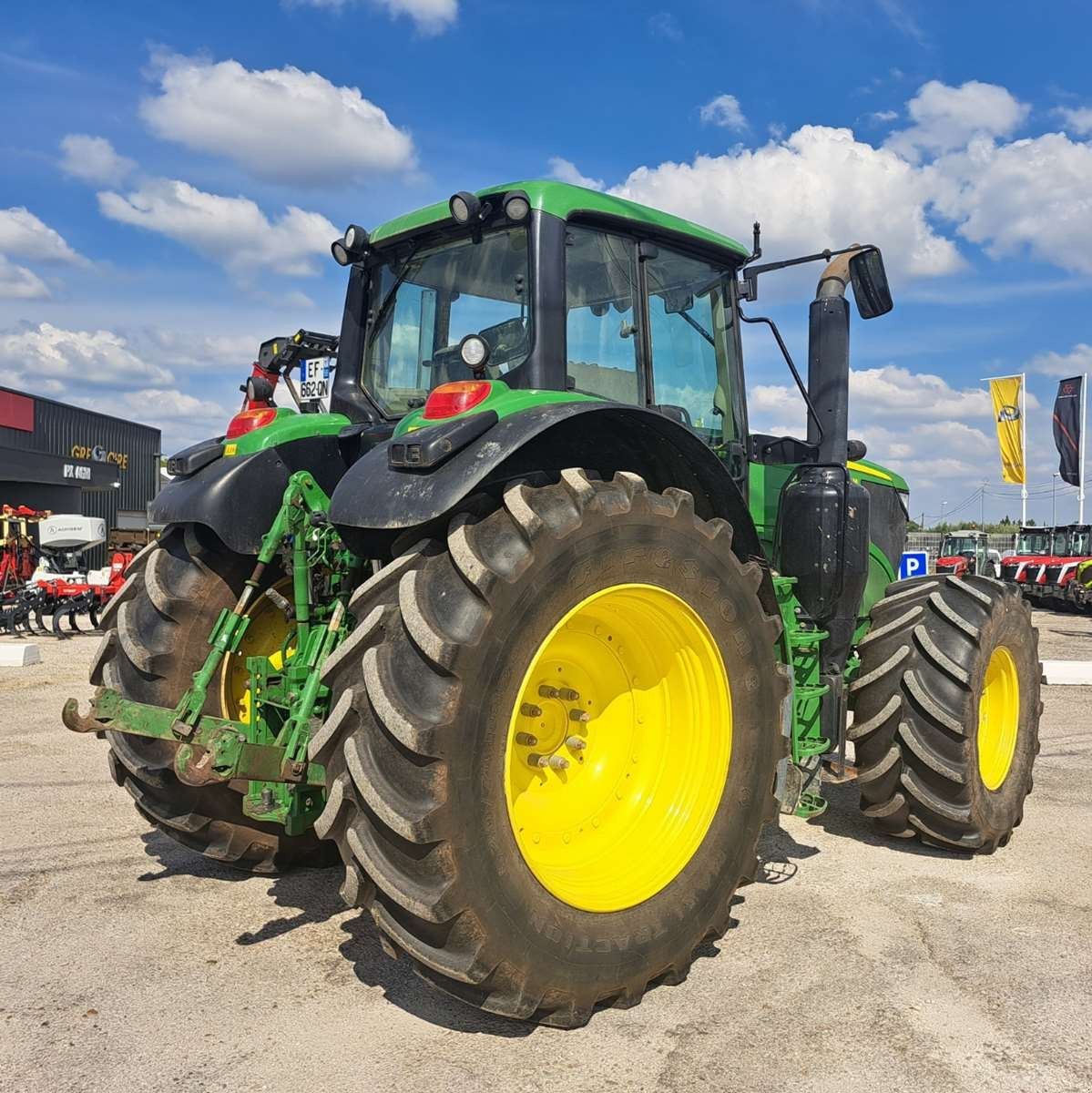 Traktor van het type John Deere 6195M, Gebrauchtmaschine in UCHAUD (Foto 2)