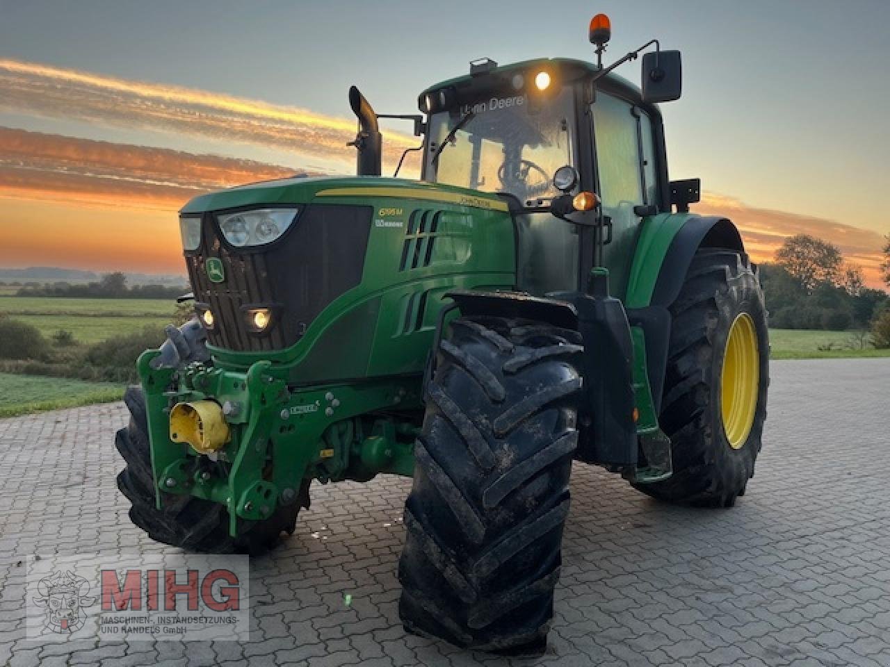 Traktor van het type John Deere 6195M, Gebrauchtmaschine in Dummerstorf OT Petschow (Foto 1)