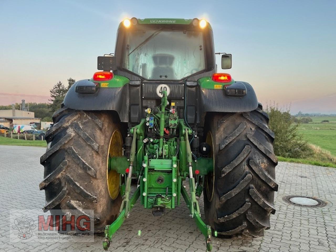 Traktor des Typs John Deere 6195M, Gebrauchtmaschine in Dummerstorf OT Petschow (Bild 4)