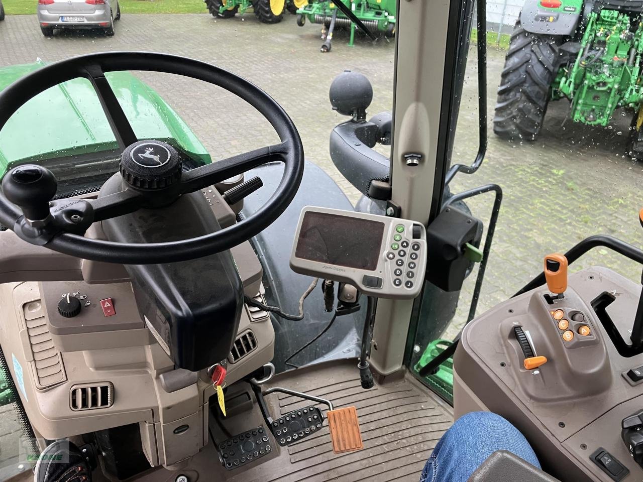 Traktor Türe ait John Deere 6195M, Gebrauchtmaschine içinde Spelle (resim 4)