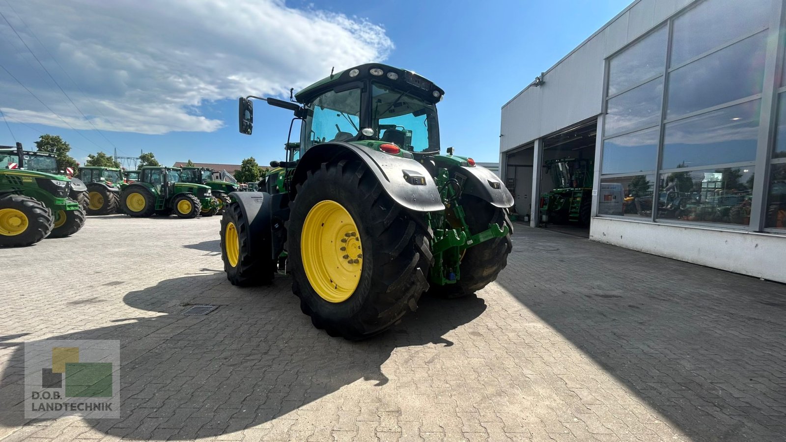 Traktor del tipo John Deere 6195R 6195 R, Gebrauchtmaschine en Regensburg (Imagen 9)