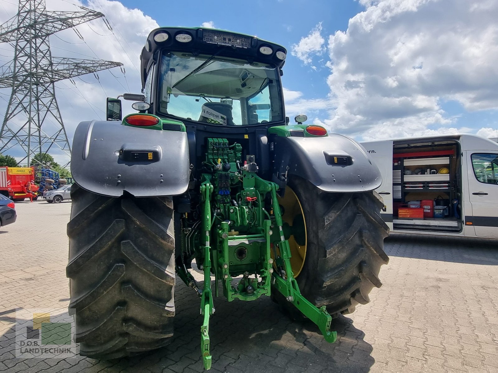 Traktor del tipo John Deere 6195R 6195 R, Gebrauchtmaschine en Regensburg (Imagen 8)