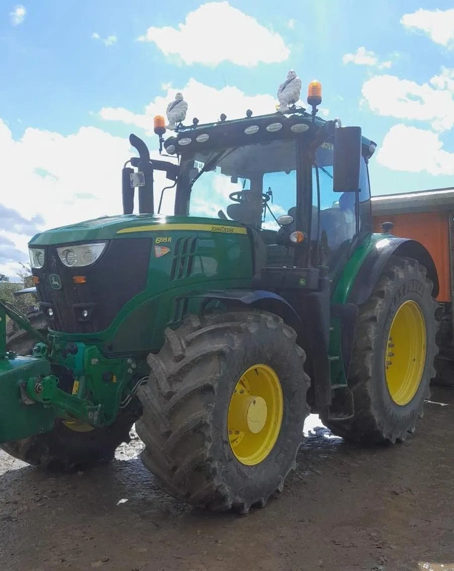 Traktor Türe ait John Deere 6195R 6195R, Gebrauchtmaschine içinde Wevelgem (resim 1)