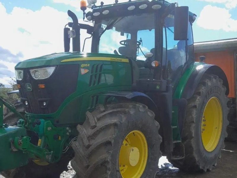 Traktor van het type John Deere 6195R 6195R, Gebrauchtmaschine in Wevelgem