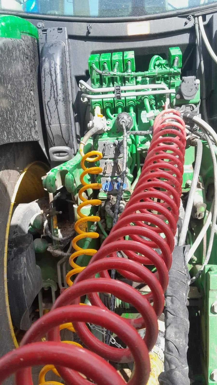 Traktor typu John Deere 6195R 6195R, Gebrauchtmaschine w Wevelgem (Zdjęcie 5)