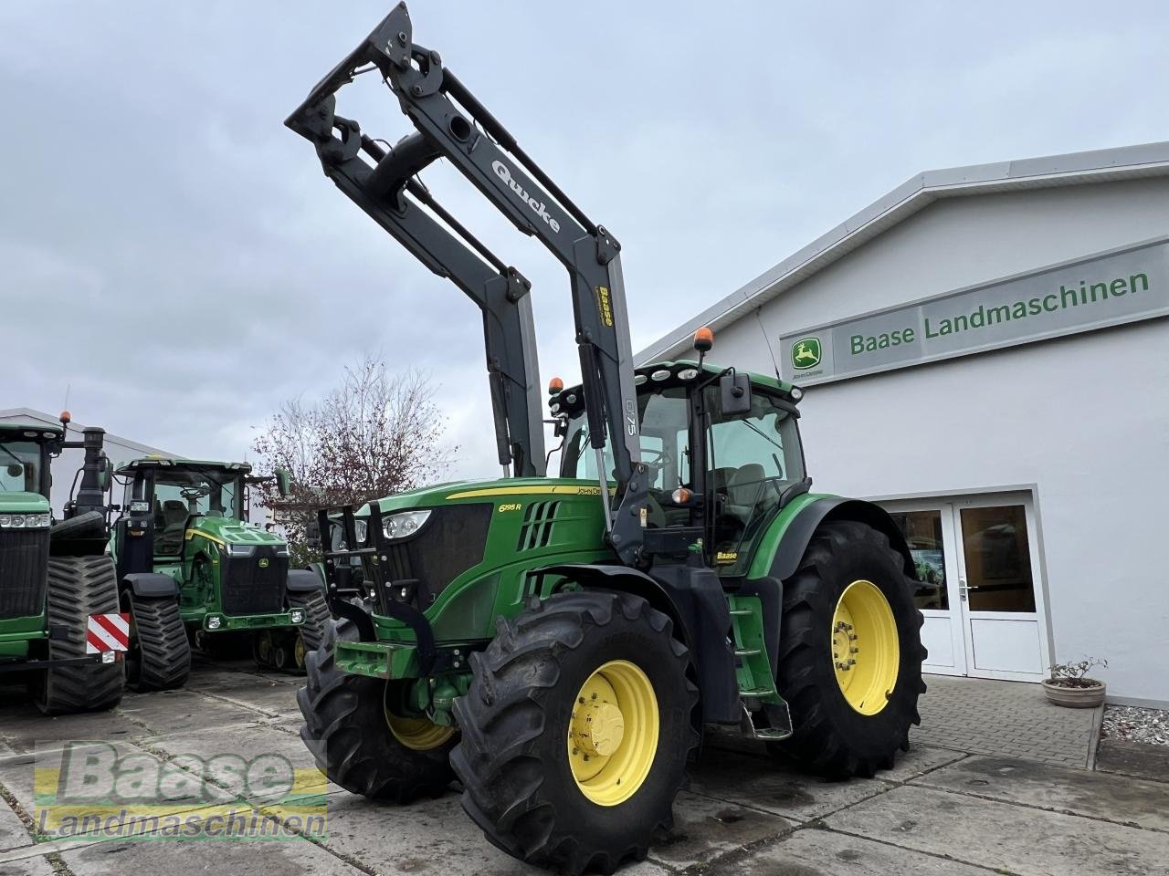 Traktor типа John Deere 6195R + ALÖ Q75 Quicke Frontlader, Gebrauchtmaschine в Holthof (Фотография 1)