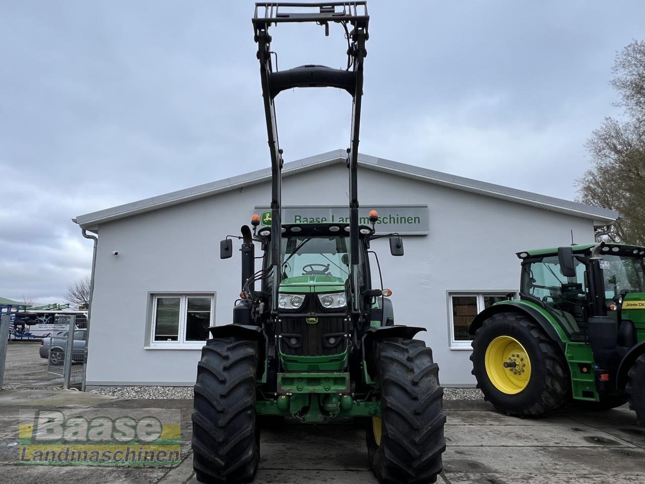 Traktor типа John Deere 6195R + ALÖ Q75 Quicke Frontlader, Gebrauchtmaschine в Holthof (Фотография 2)