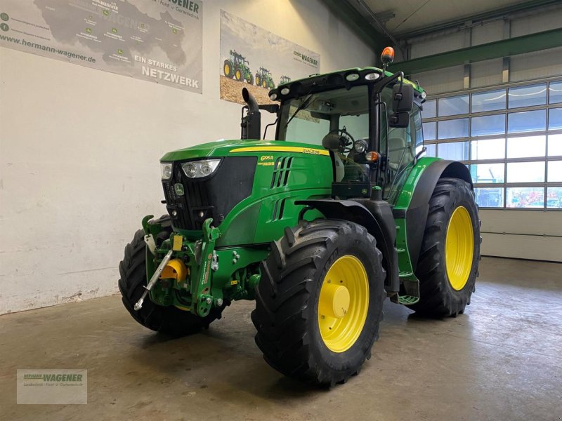 Traktor del tipo John Deere 6195R  AP, Gebrauchtmaschine In Bad Wildungen - Wega (Immagine 1)