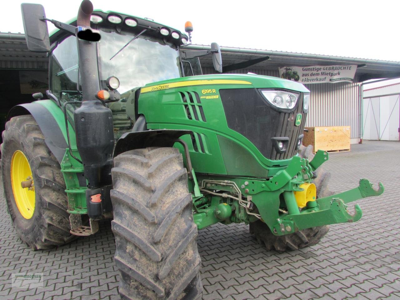 Traktor Türe ait John Deere 6195R  AP50, Gebrauchtmaschine içinde Bad Wildungen - Wega (resim 1)