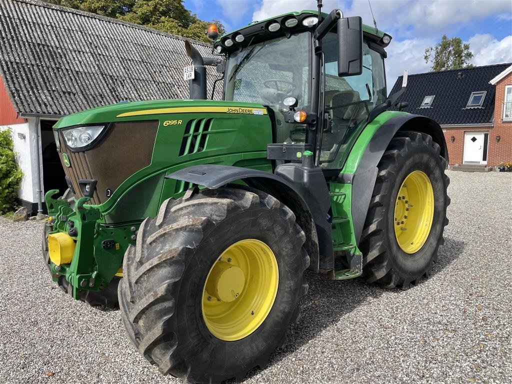 Traktor typu John Deere 6195R Autopower m/frontlift og aff.kabine, Gebrauchtmaschine w Hårlev (Zdjęcie 1)