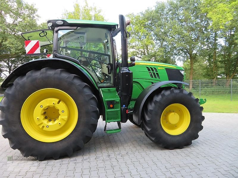 Traktor типа John Deere 6195R CommandPRO FKH+FZW+Radgewichte, Gebrauchtmaschine в Meppen (Фотография 7)