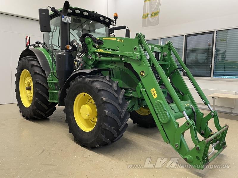 Traktor typu John Deere 6195R DirectDrive MIT FRONTLADER, Gebrauchtmaschine v Sülzetal OT Altenweddingen (Obrázek 8)