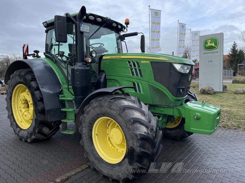 Traktor от тип John Deere 6195R DirectDrive, Gebrauchtmaschine в Sülzetal OT Altenweddingen (Снимка 3)