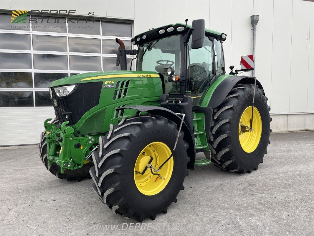 Traktor Türe ait John Deere 6195R mir CommandPro, Gebrauchtmaschine içinde Rietberg (resim 1)