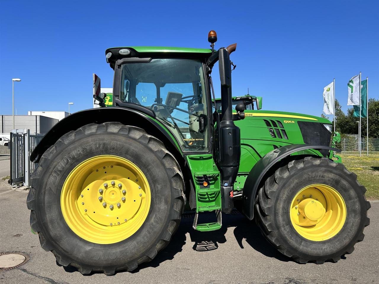 Traktor Türe ait John Deere 6195R Powergard, Gebrauchtmaschine içinde Zweibrücken (resim 4)