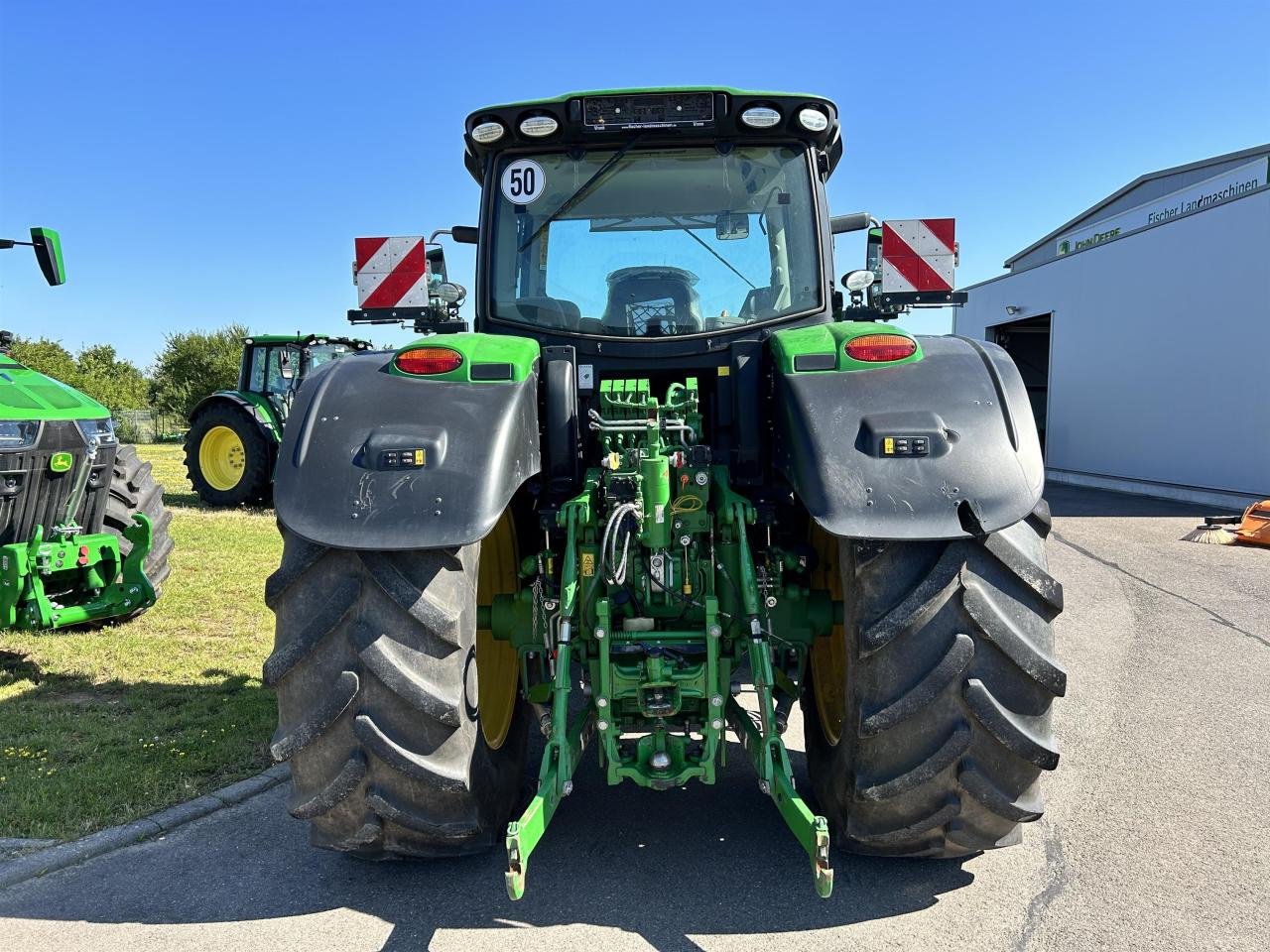 Traktor Türe ait John Deere 6195R Powergard, Gebrauchtmaschine içinde Zweibrücken (resim 5)