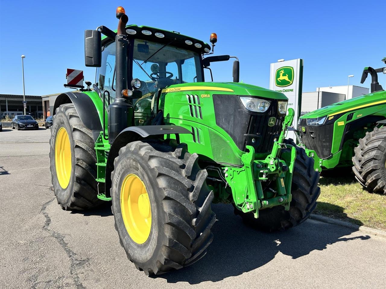 Traktor типа John Deere 6195R Powergard, Gebrauchtmaschine в Zweibrücken (Фотография 7)