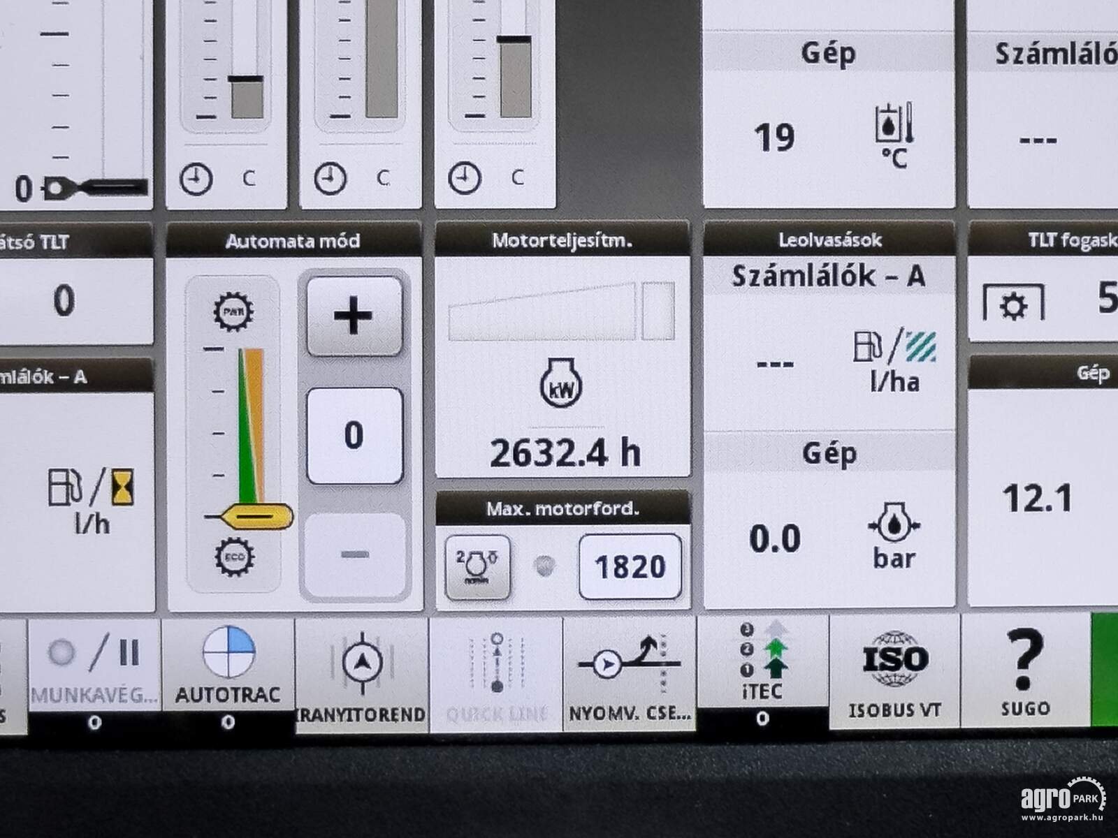 Traktor Türe ait John Deere 6195R TLS, Gebrauchtmaschine içinde Csengele (resim 10)