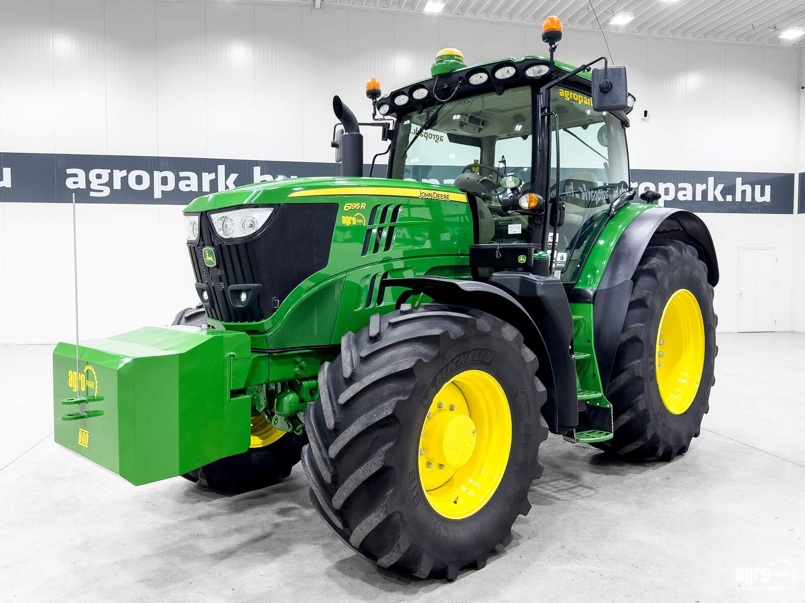 Traktor a típus John Deere 6195R, Gebrauchtmaschine ekkor: Csengele (Kép 1)