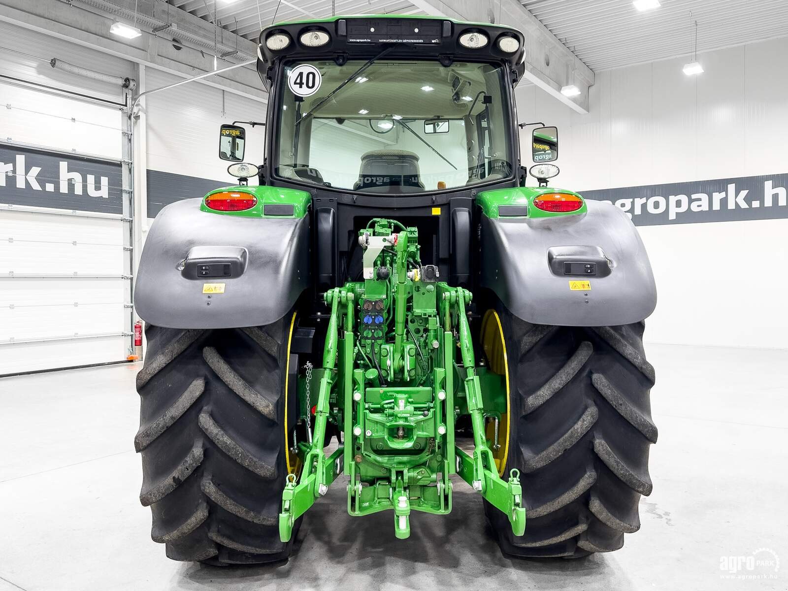 Traktor Türe ait John Deere 6195R, Gebrauchtmaschine içinde Csengele (resim 5)