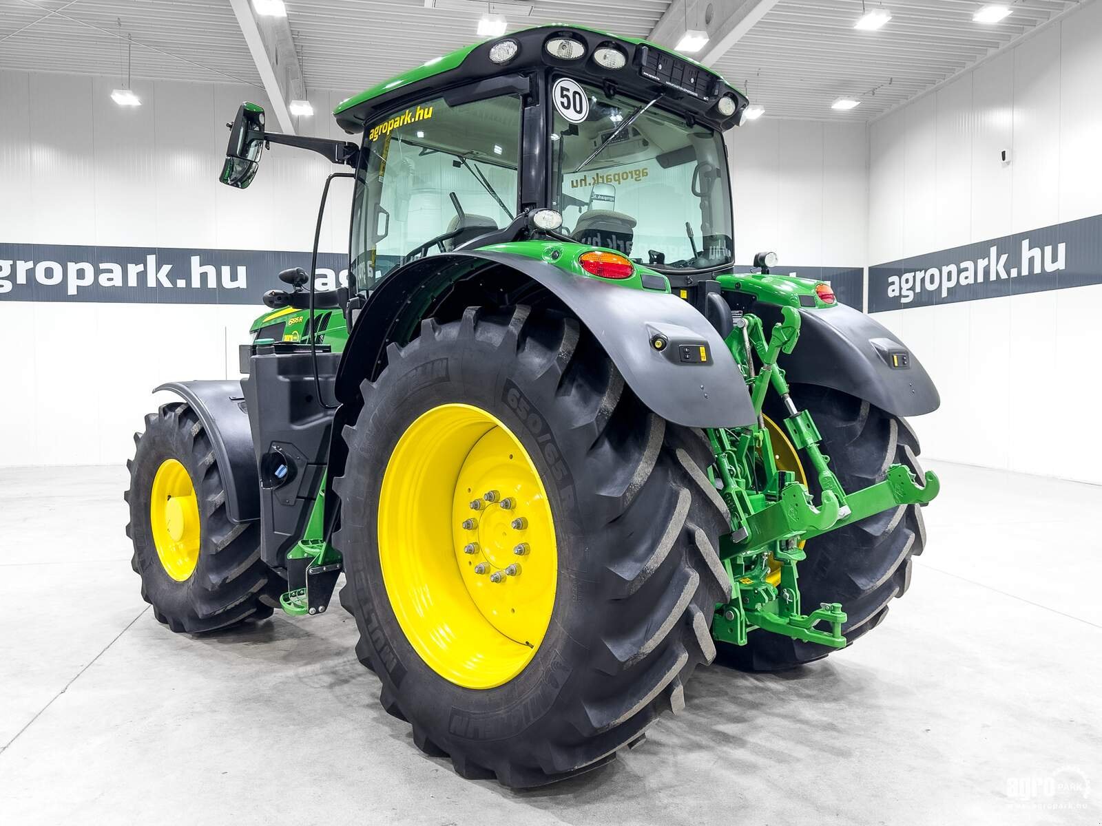 Traktor Türe ait John Deere 6195R, Gebrauchtmaschine içinde Csengele (resim 4)